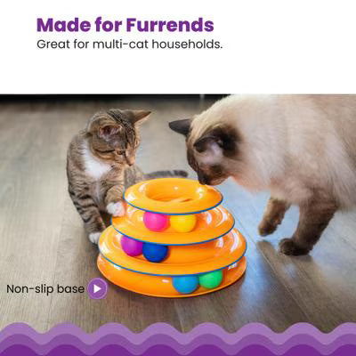 Catstages Tower of Tracks Interactive Cat Toy