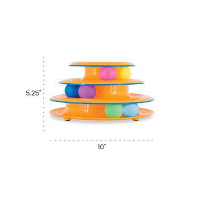Catstages Tower of Tracks Interactive Cat Toy