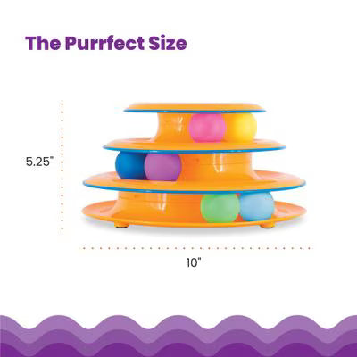 Catstages Tower of Tracks Interactive Cat Toy