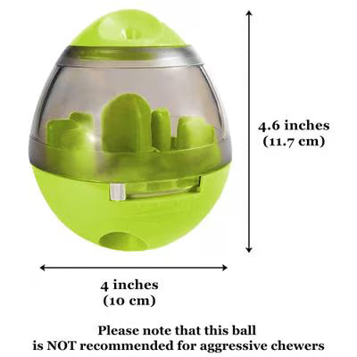 SunGrow Boredom & Separation Anxiety Relief Stimulation Treat Dispensing Cat & Dog Toy