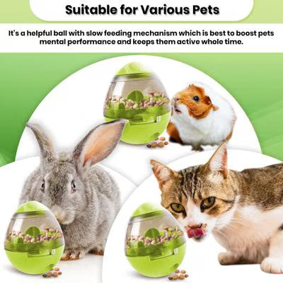 SunGrow Boredom & Separation Anxiety Relief Stimulation Treat Dispensing Cat & Dog Toy
